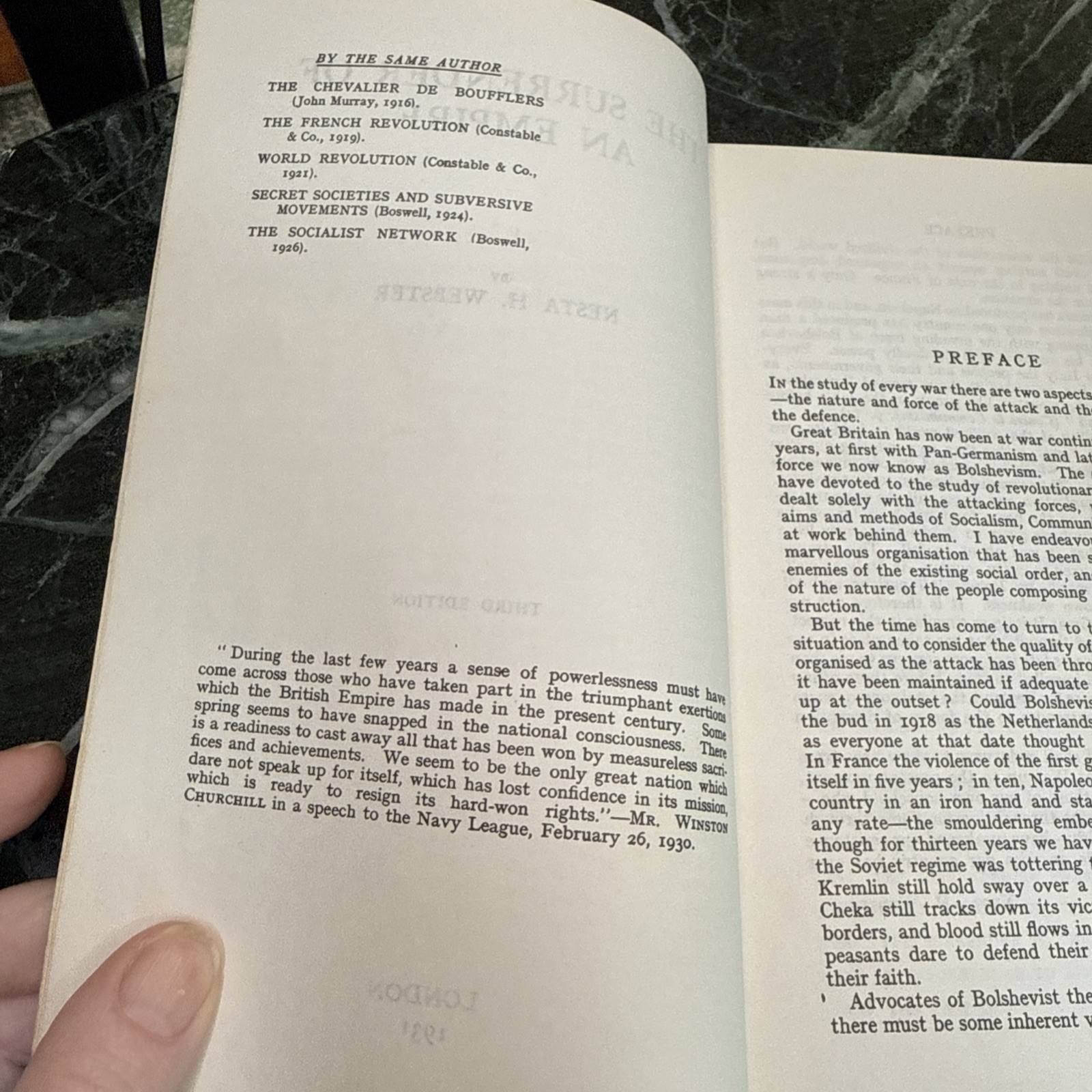 Vintage Surrender of an Empire British History Politics Decline Book 1972