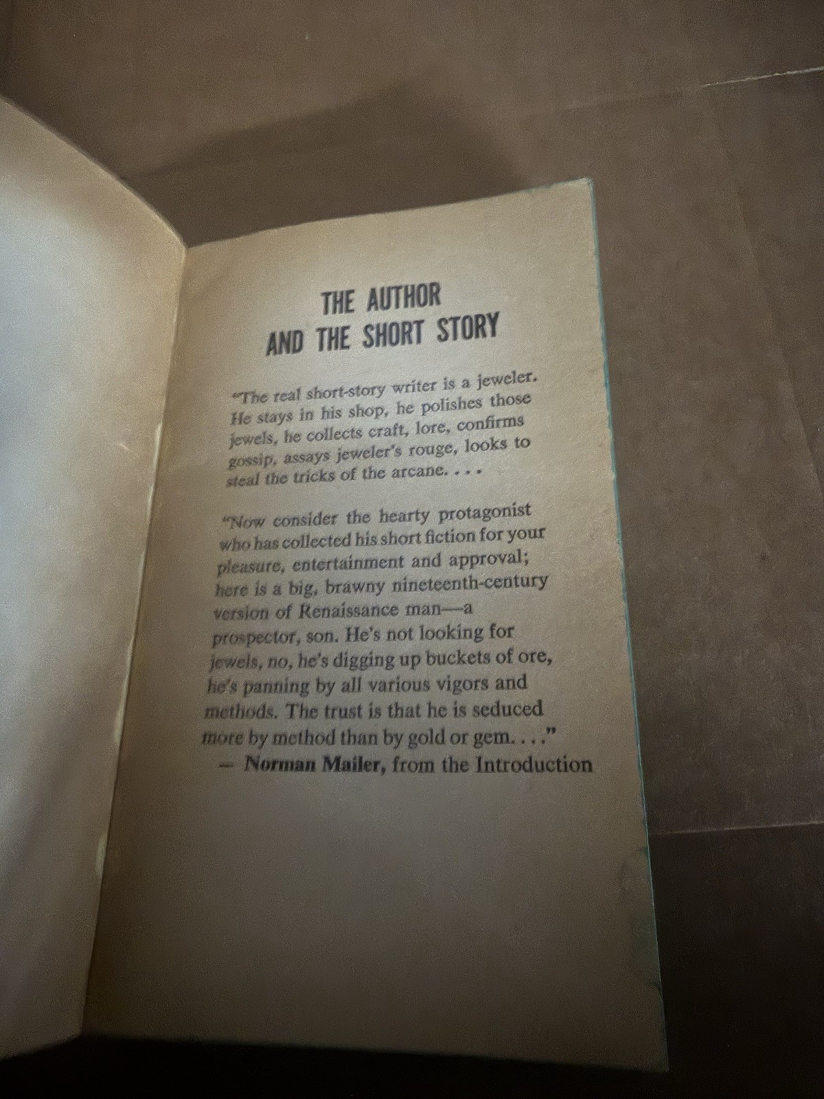 The Short Fiction of Norman Mailer Paperback First Edition 1967