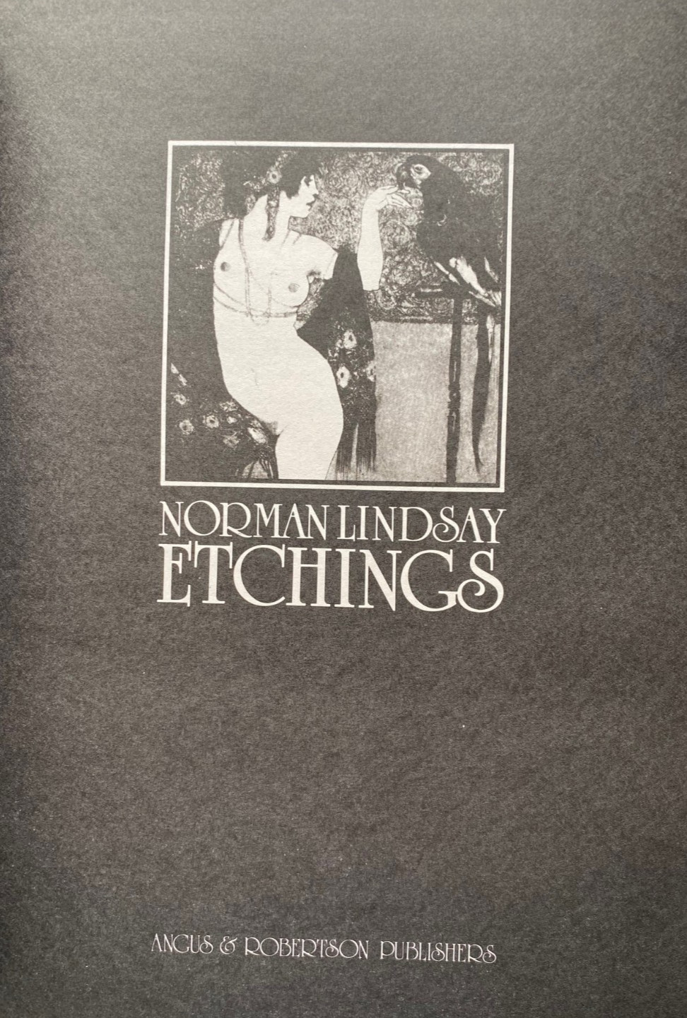 1984 NORMAN LINDSAY ETCHINGS *LIKE NEW* w 100 FULL PAGE PLATES FREE EXPRESS W/W