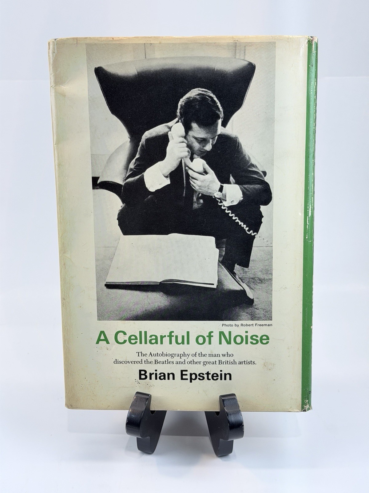 Beatles ‘A Cellarful of Noise’ 1964, 1st Ed. ICLOTH w/Dust Cover – Brian Epstein