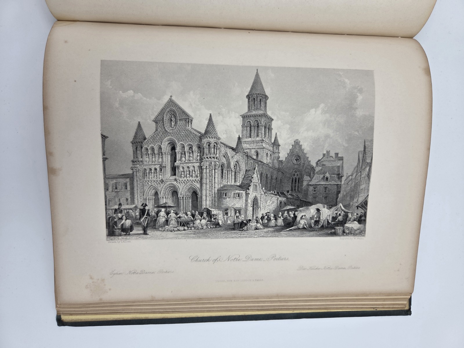 FRANCE ILLUSTRATED COMPLETE ALL 4 VOLUMES 1ST ED THOMAS ALLOM ILLUSTRATED TRAVEL
