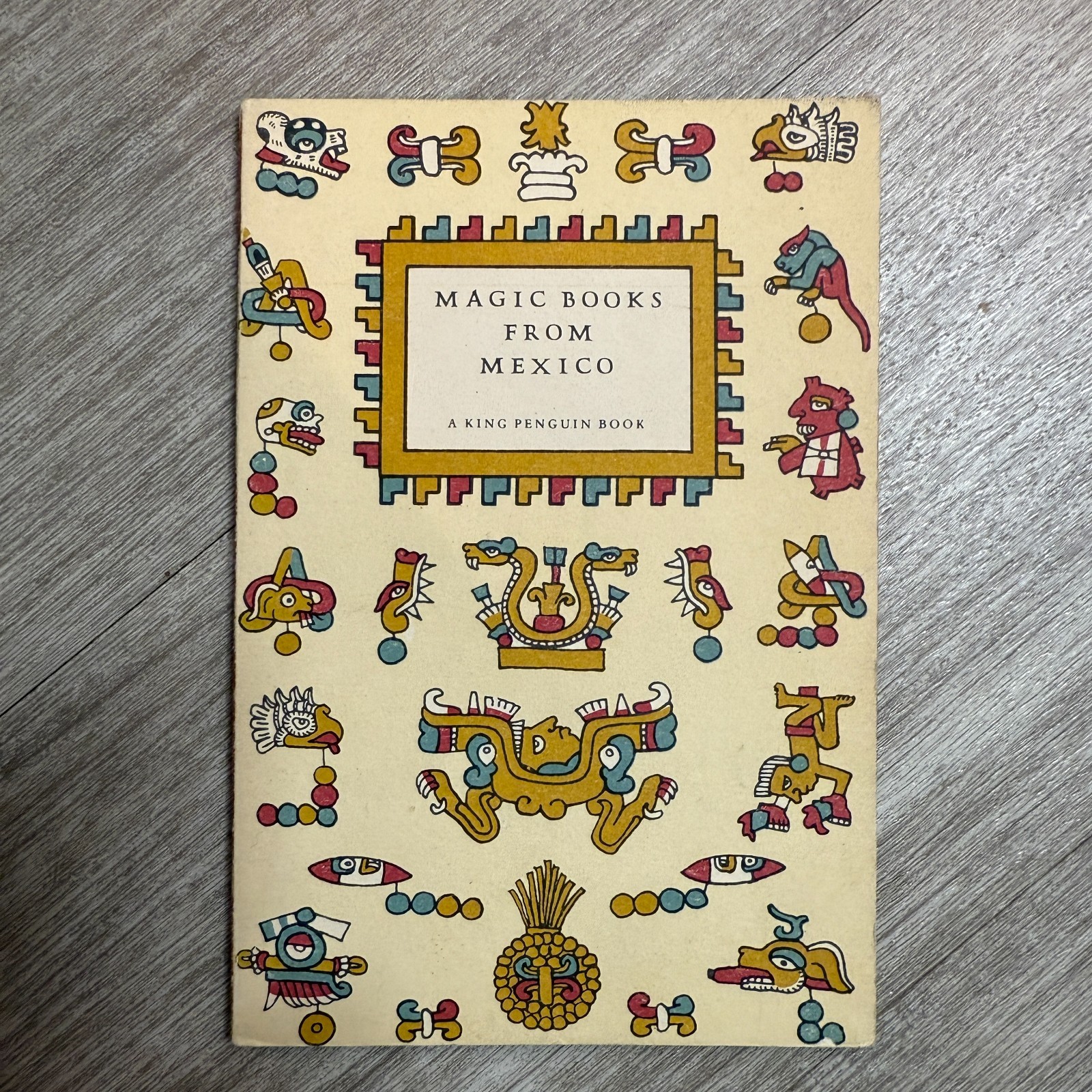 Magic Books From Mexico CA Burland King Penguin Aztec Codex Ediciones Lara