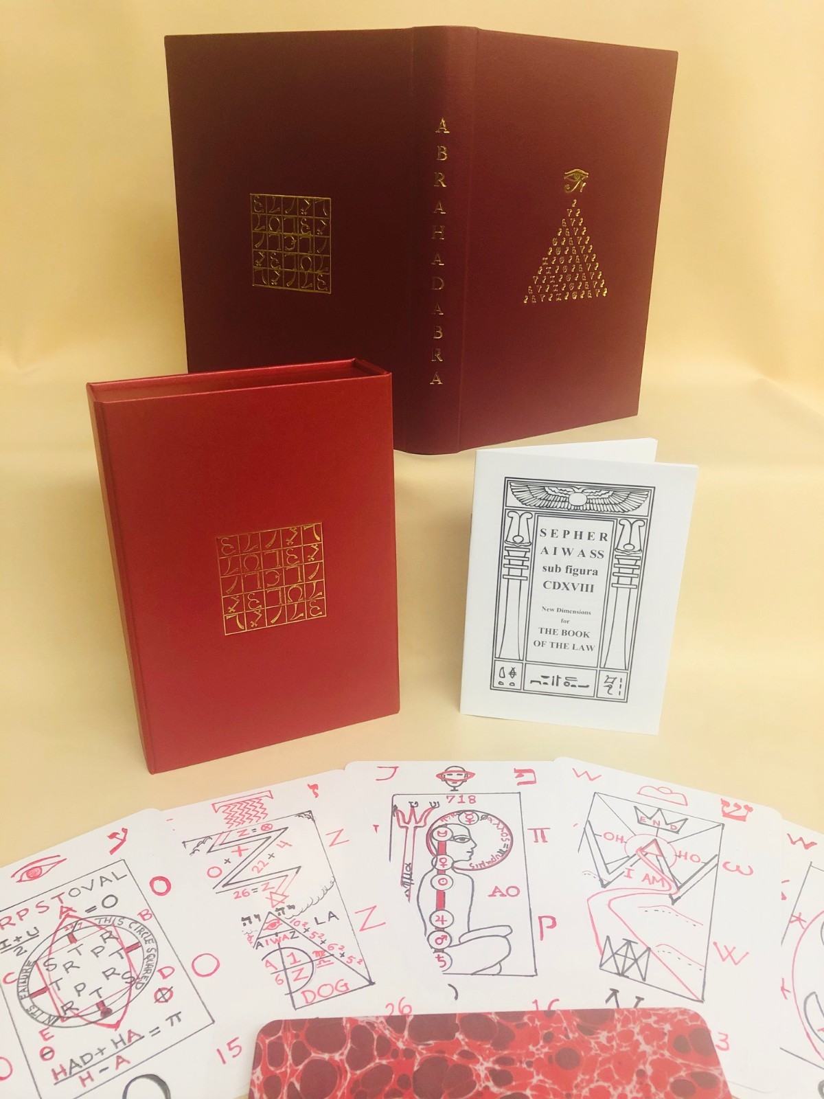 Aleister Crowley Thelema books Equinox, Pyramidos, Abrahadabra rare occult