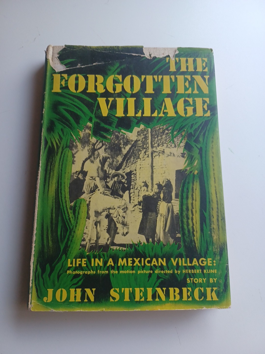 The Forgotten Village by John Steinbeck – Viking Press 1941 HCDJ