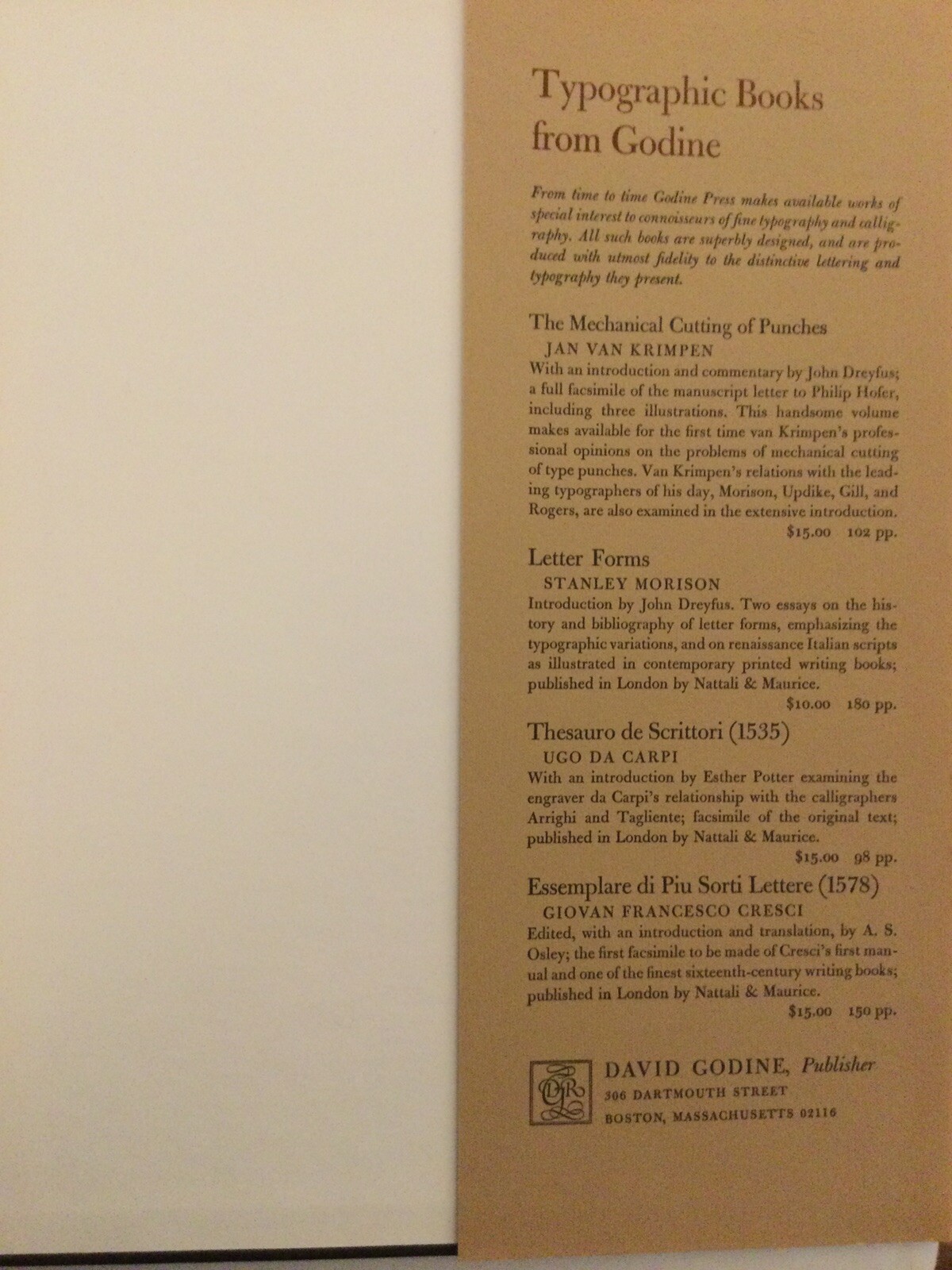 ART of The PRINTED BOOK, 1455-1955,J.Blumenthal, Pierpont Morgan HC/DJ