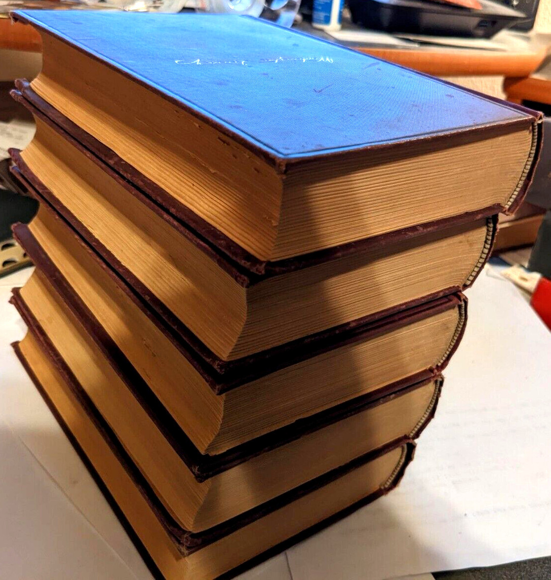 WASHINGTON IRVING’S WORKS, Circa 1890, 5 Vol. Set, VG+, Collectable, **RARE**