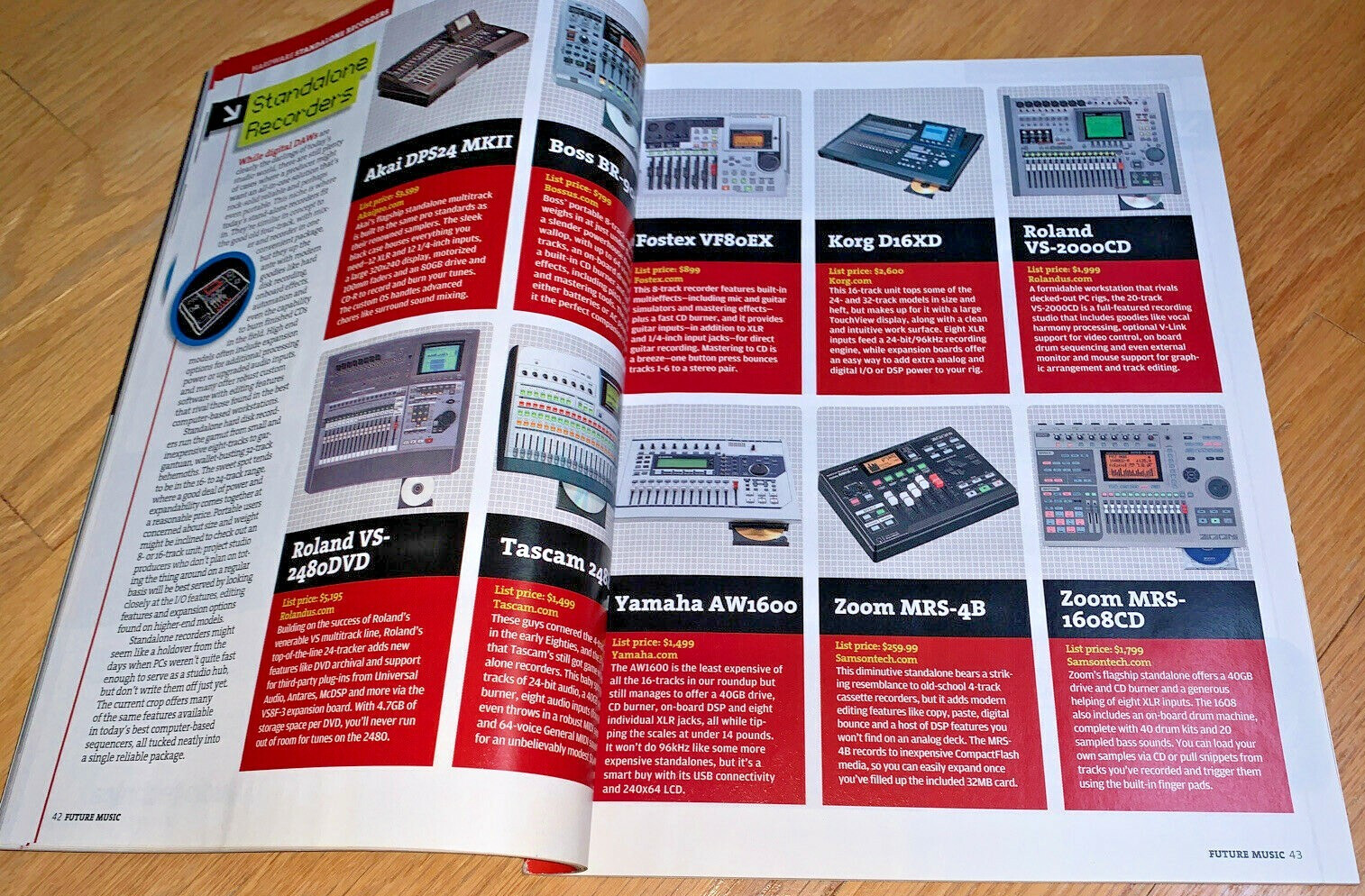 June 2006 FUTURE MUSIC MAGAZINE BUYER’S GUIDE