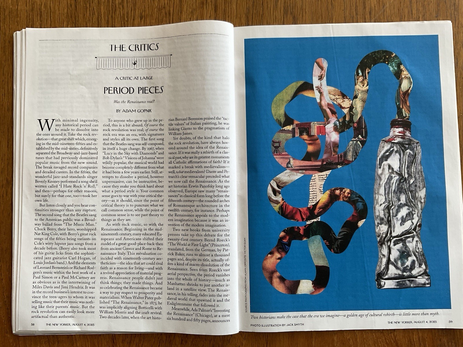 New Yorker 2025 August 4~Chiaroscuro at the Met~Museum of Art steps~Renaissance