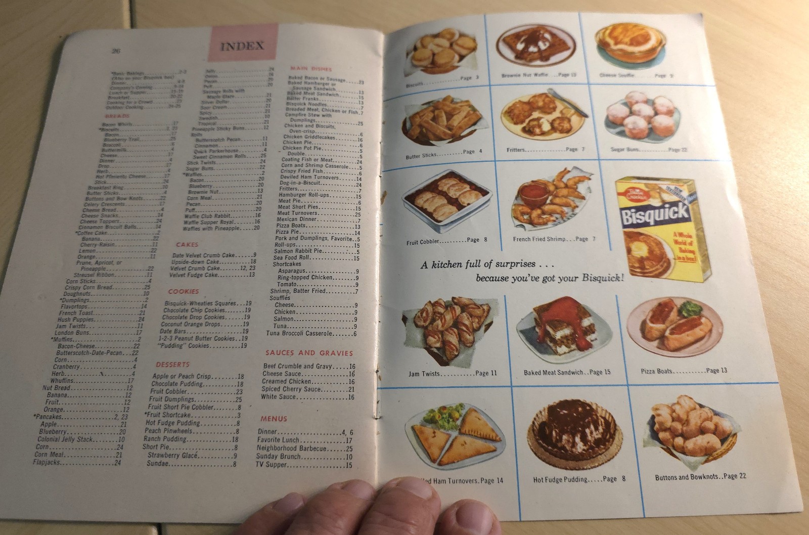 Vintage 1956 Betty Crocker’s Bisquick Cook Book 157 Recipes General Mills Book