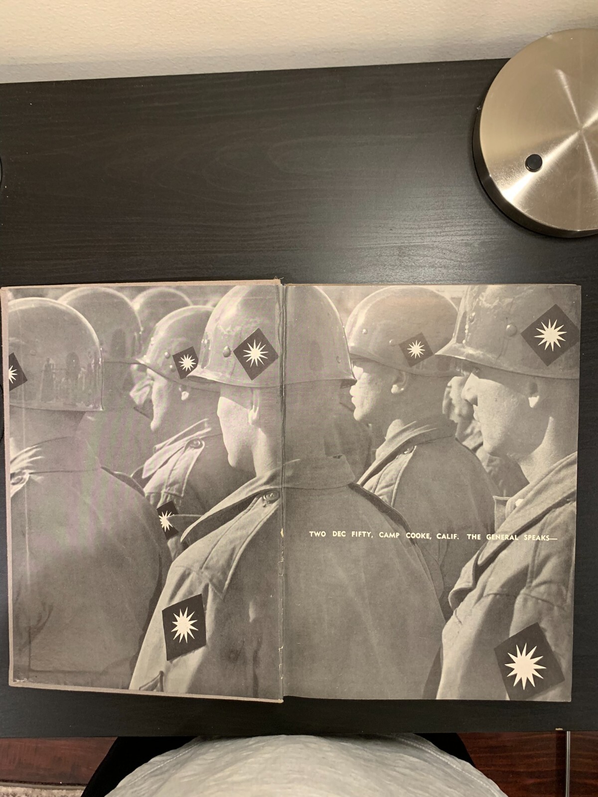 Fortieth Infantry Division “Fortieth In Review” Book 1950 Printing in Tokyo