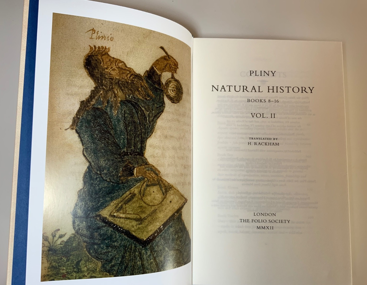 Natural History – Pliny The Elder – 5 Volume Set – Folio Society 2012 – 1st NEW