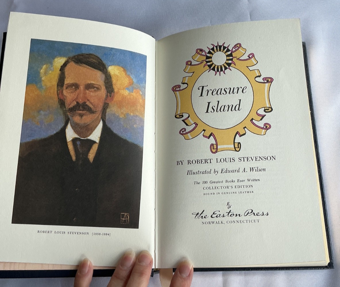 Treasure Island Robert Louis Stevenson Collector’s Edition Easton Press 1994