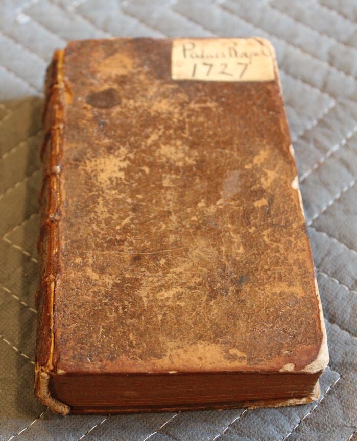 1727 Description of the Paintings Of The French Royal Palace (French Text) RARE