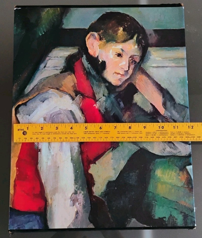 Paul Cézanne Shueisha 1970 Art Book Japan Large Format Slipcase Retro 🎨