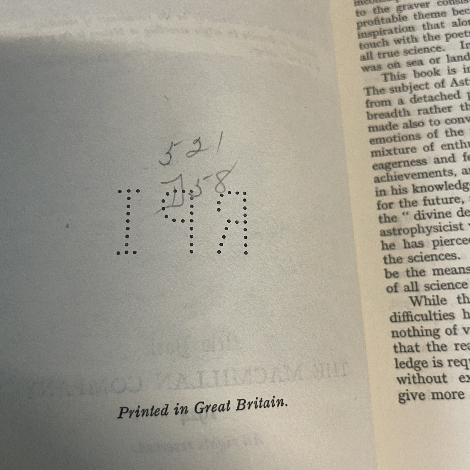 1924 Modern Astrophysics by Herbert Dingle