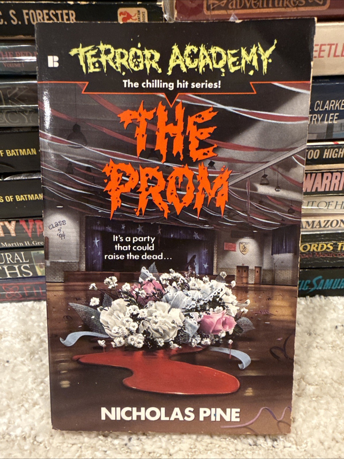 Terror Academy – The Prom Paperback Nicholas Pine 90s 1st YA Horror Teen Slasher