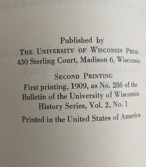 The History of Political Parties in the Province of New York, 1760-1776 PB 1960