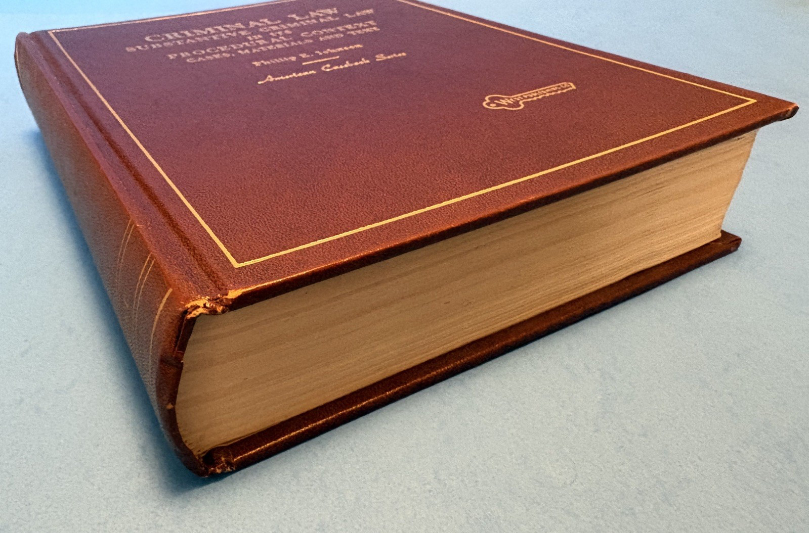 Criminal Law Substantive Criminal Law In Its Procedural Context 1st Edition