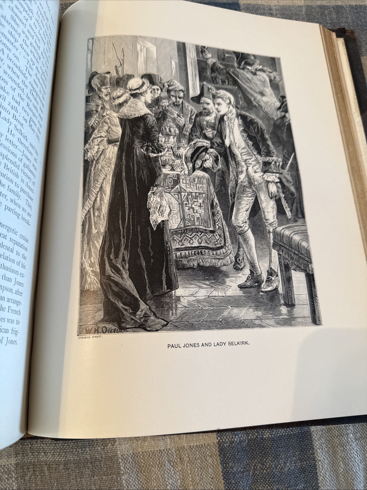 1894 Great Men and Famous Women Volume 1 ~ SOLDIERS AND SAILORS Leather First Ed