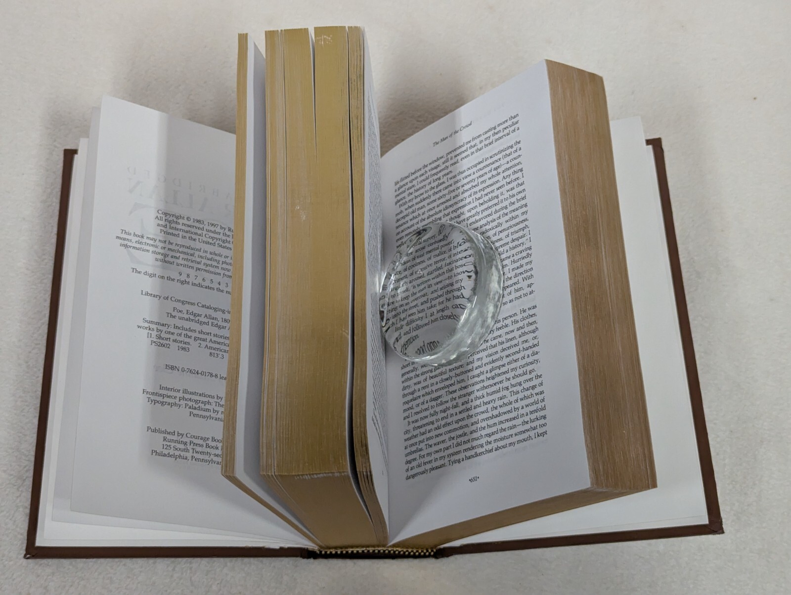 The Unabridged Edgar Allan Poe Leather Bound Luxury Edition + Ephemera Harry Poe