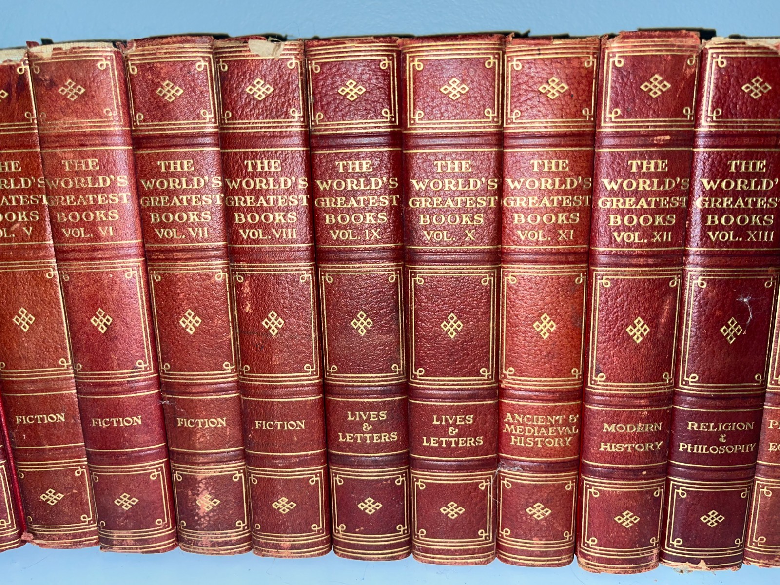 Full Set “The World’s Greatest Books” 1910 McKinley Stone Mackenzie McClure