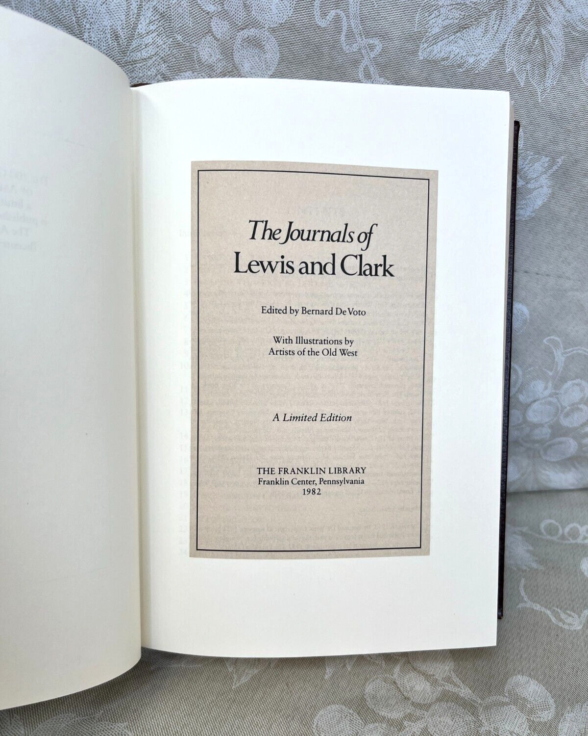 4 Franklin Library Books, Limited Editions Leather Bound 24K Gold Gilt #23 of 25