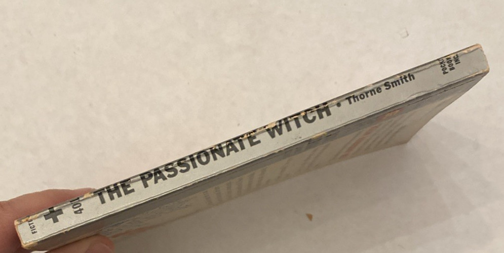 The Passionate Witch by Thorne Smith Pocket Books #401