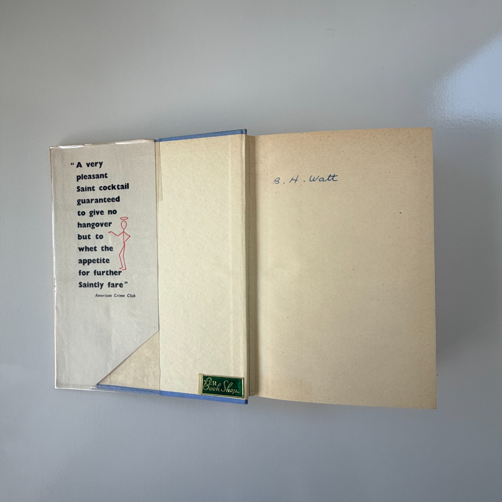 1949 Saint Errant by Leslie Charteris | Classic Crime Fiction