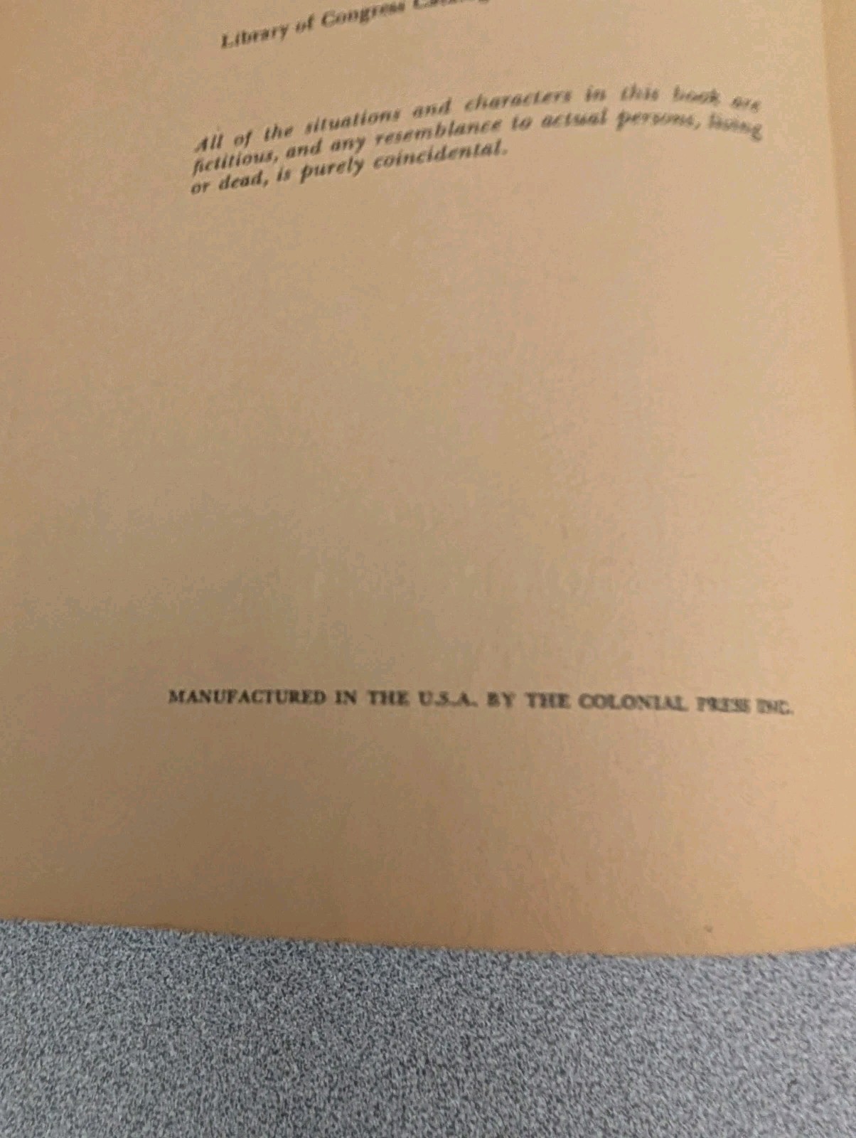 The Pentagon Case Col. Victor J. Fox 1958 Paperback Vintage Anti-Communist