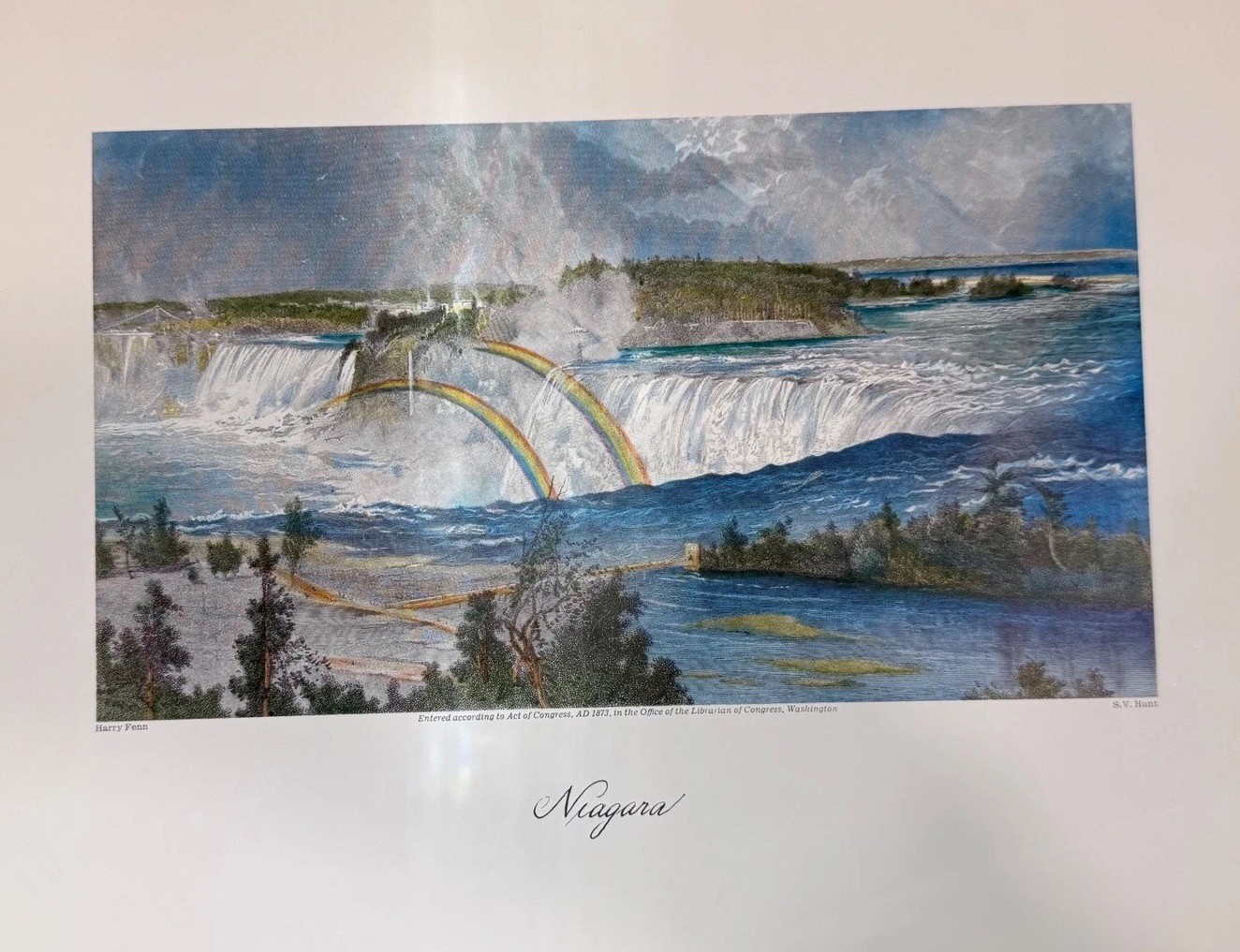 Picturesque America 1974 American Heritage McGraw-Hill Landscape Engravings Book
