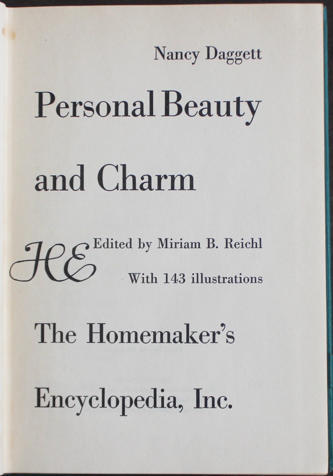 Rare Antique Old Book Personal Beauty Charm 1952 Makeup Fashion Style Glamour ⭐