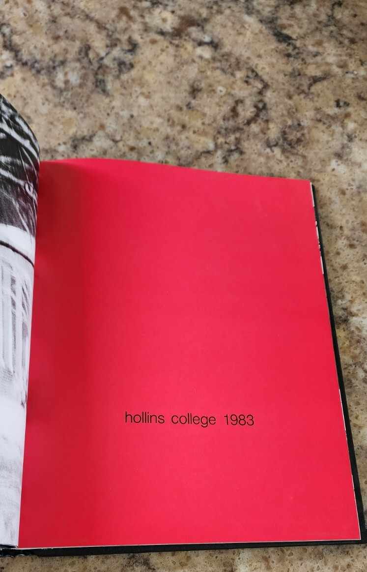 Hollins College Virginia Yearbook 1983 The Spinster Annual Women’s Book