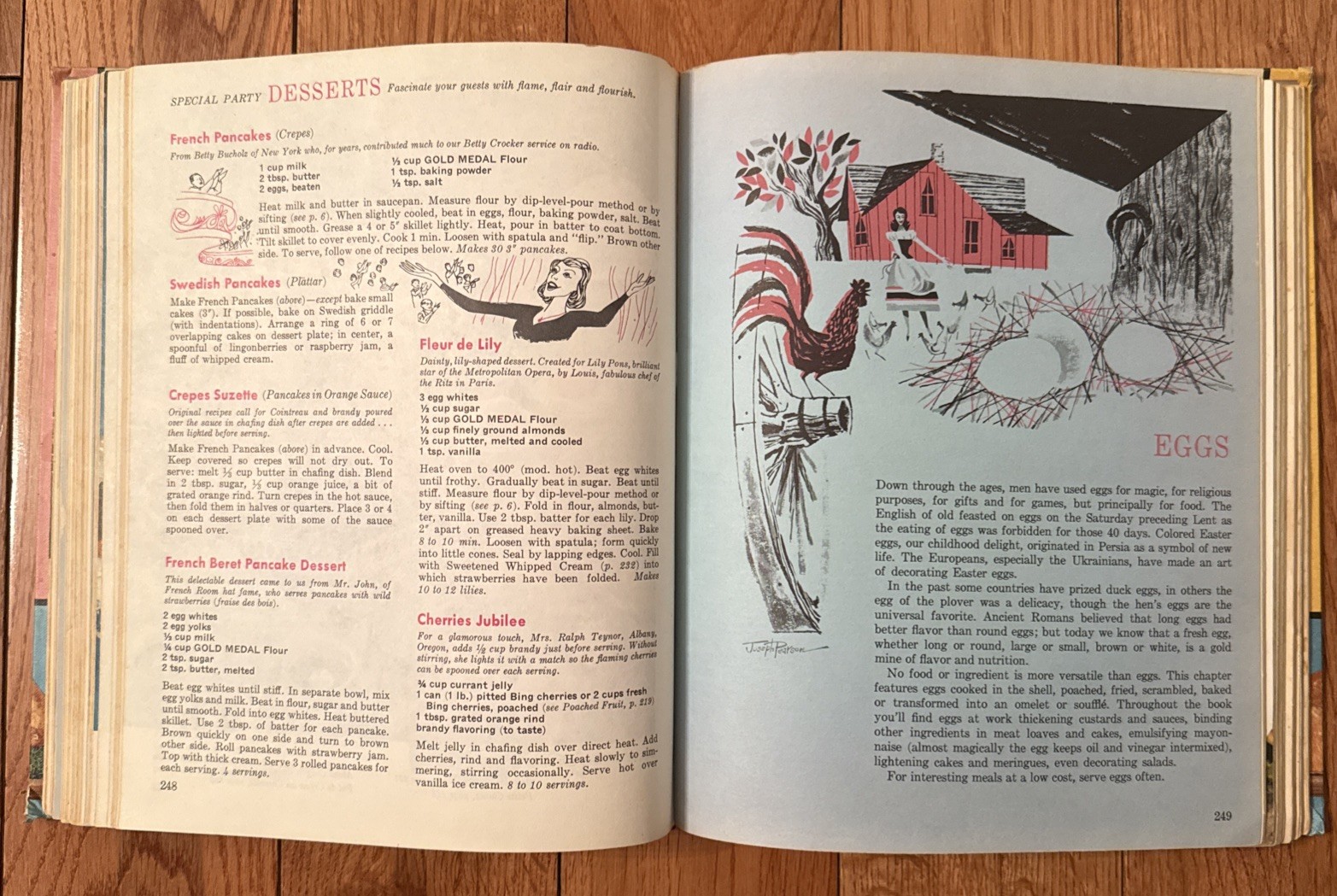 Betty Crocker’s New Picture Cookbook 1961 1st Edition 6th Printing
