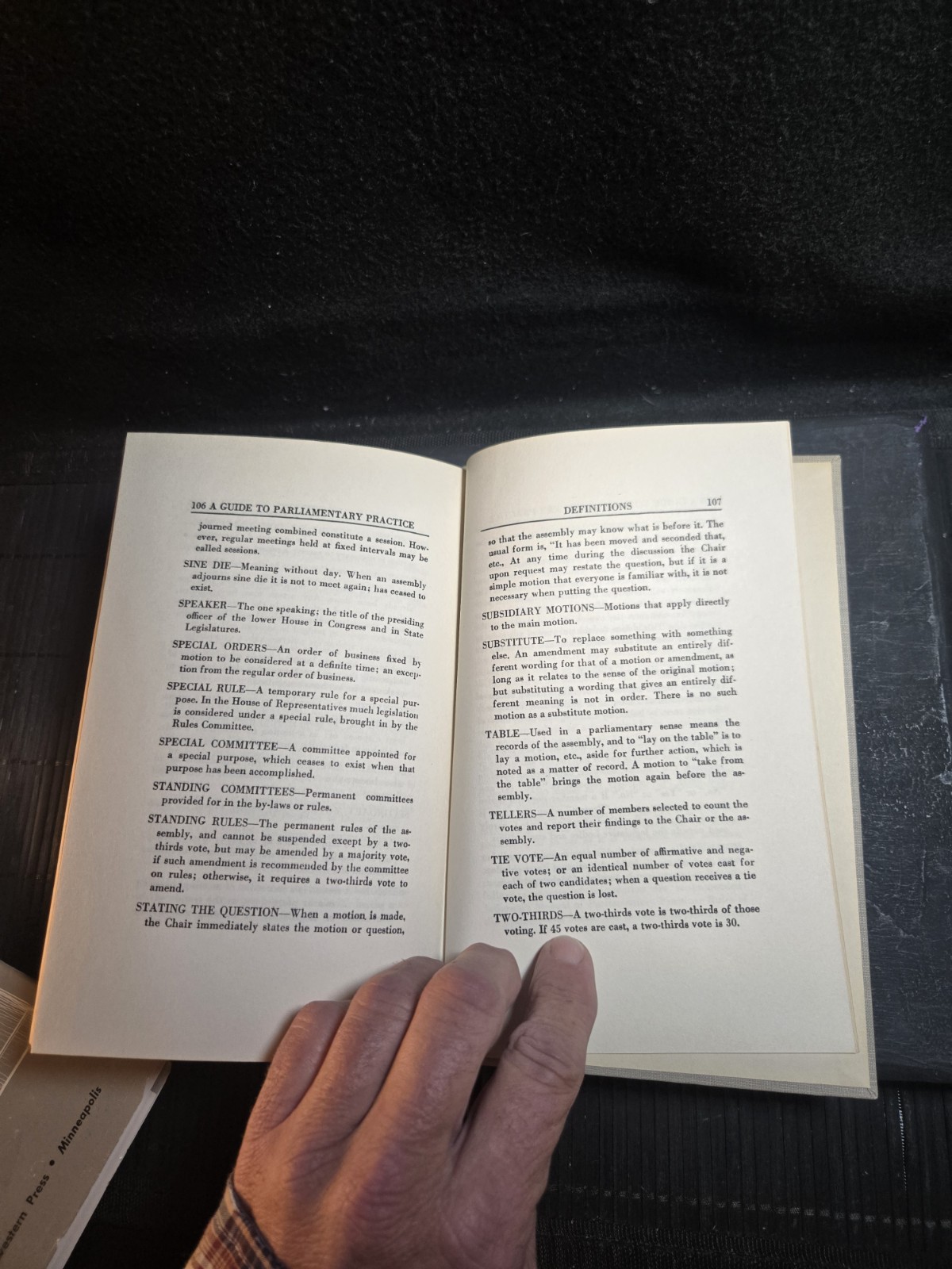 A Guide to Parliamentary Practice 1938 by W. I. Nolan 110 Pages