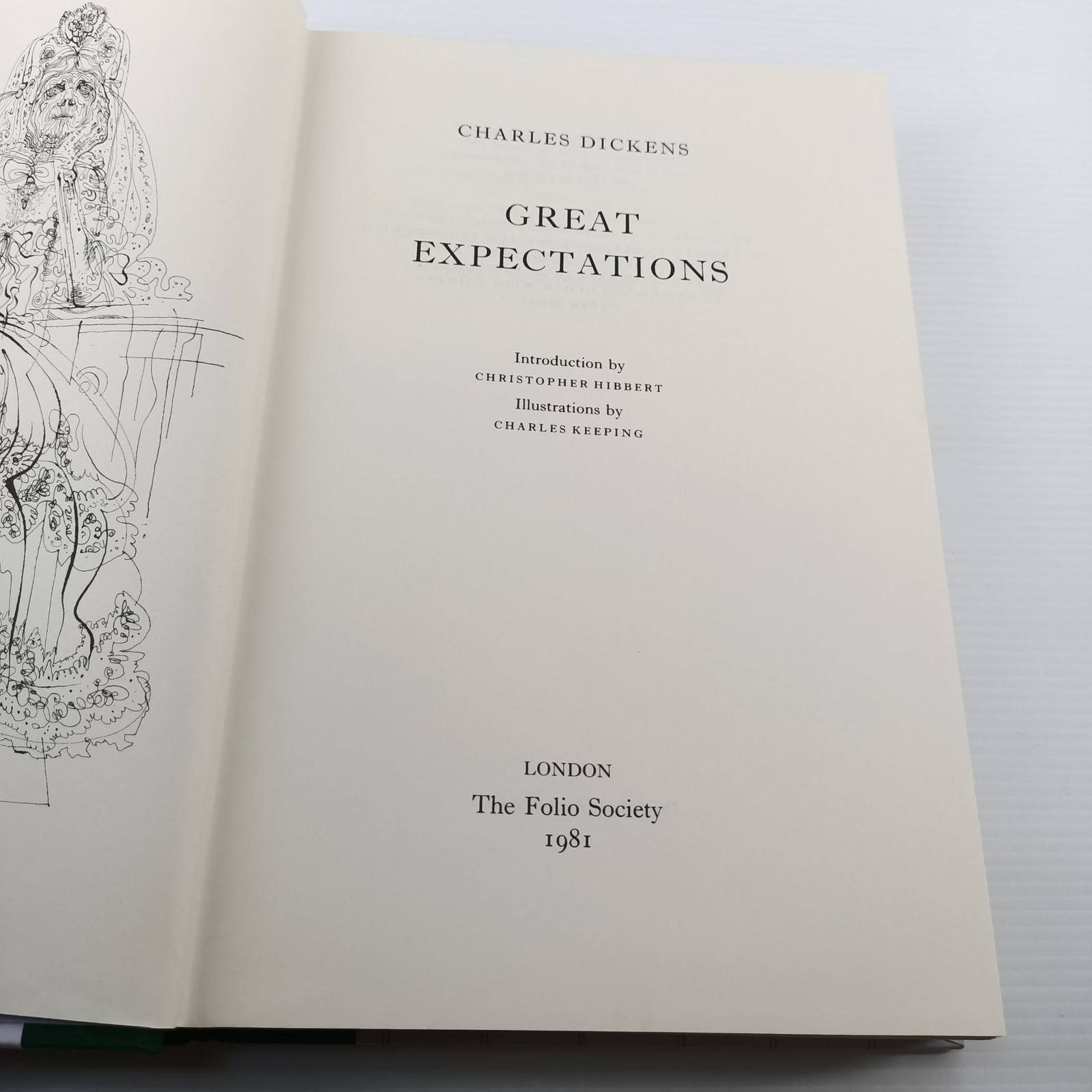 Folio Society Great Expectations Charles Dickens 1981 Illustrated Slipcase Book