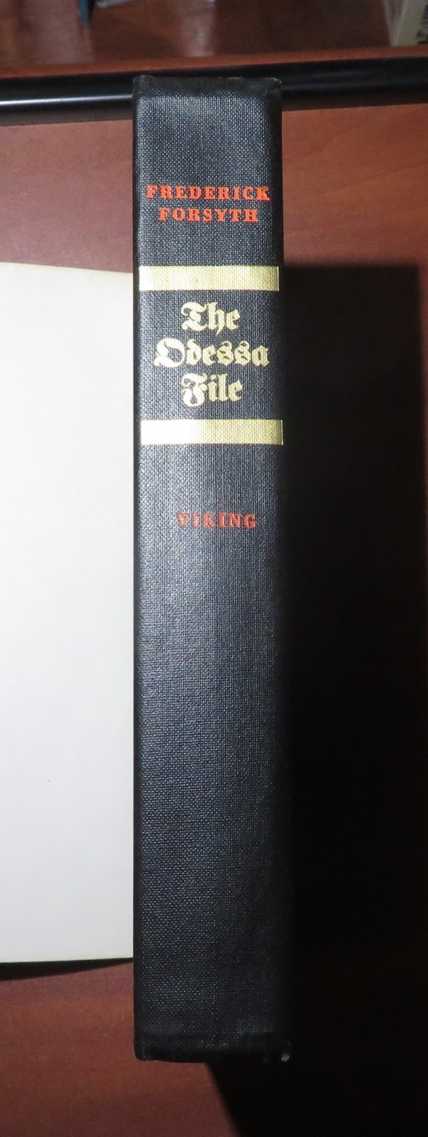 The Odessa File by Frederick Forsyth, Viking Press 1972
