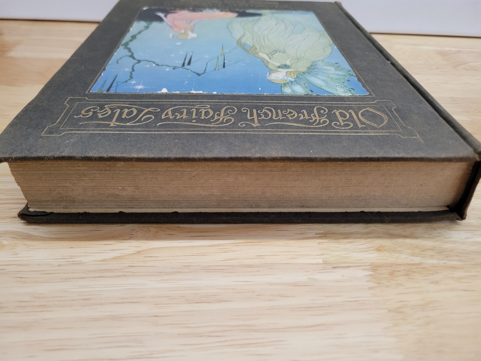 1920 OLD FRENCH FAIRY TALES 1st Ed Virginia Frances Sterrett Complete 8 Plates