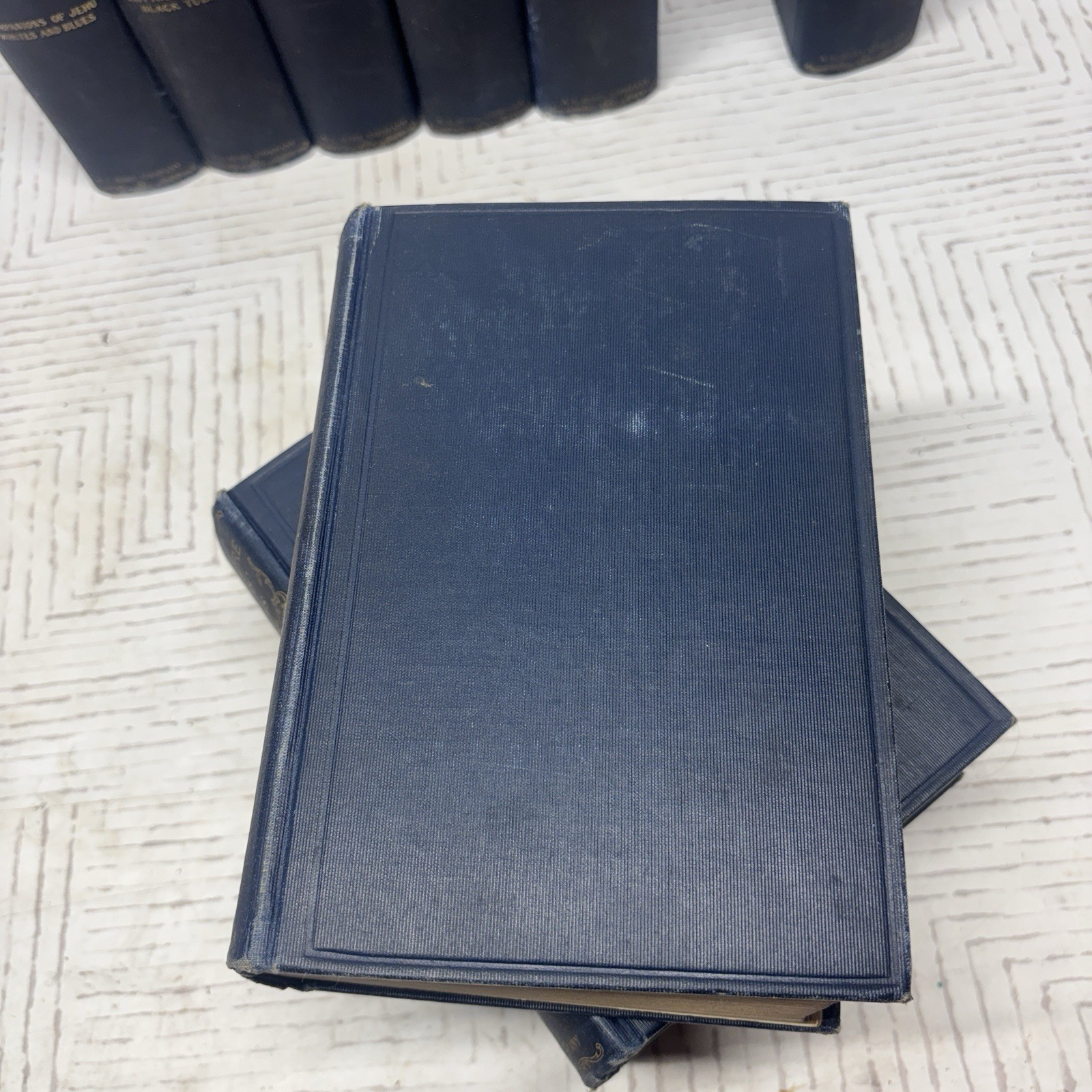 Antique The Works Of Alexandre Dumas A.L. Burt Company Standard Edition 9 Volume