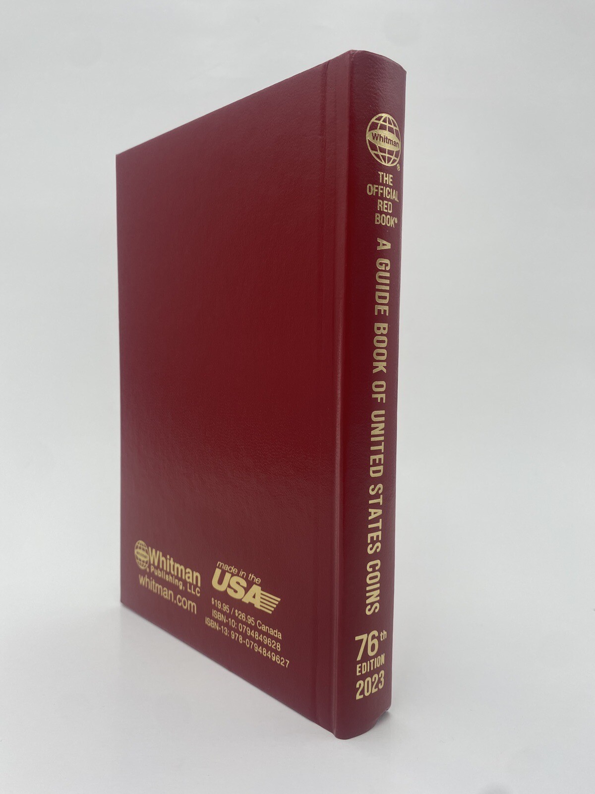 A Guide Book of US Coins 2023 The Official Red Book Hardcover 76 th Edition New.