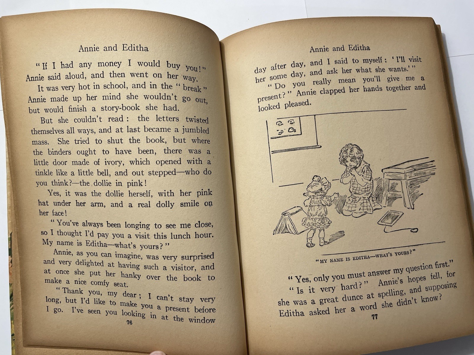 1936 The Pitter Patter Book Whitman Publishing Vintage Children’s Story Book