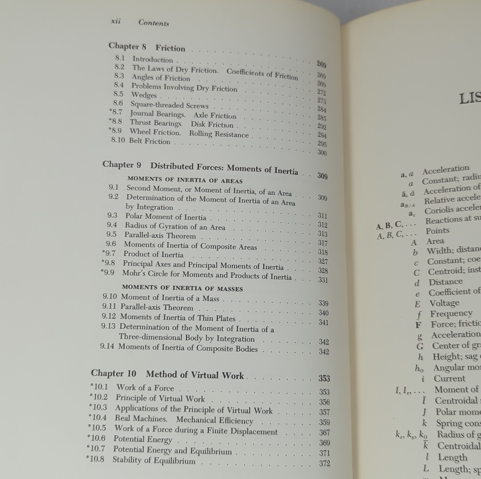 Mechanics for Engineers 2nd Edition Statics HC 1962 McGraw-Hill