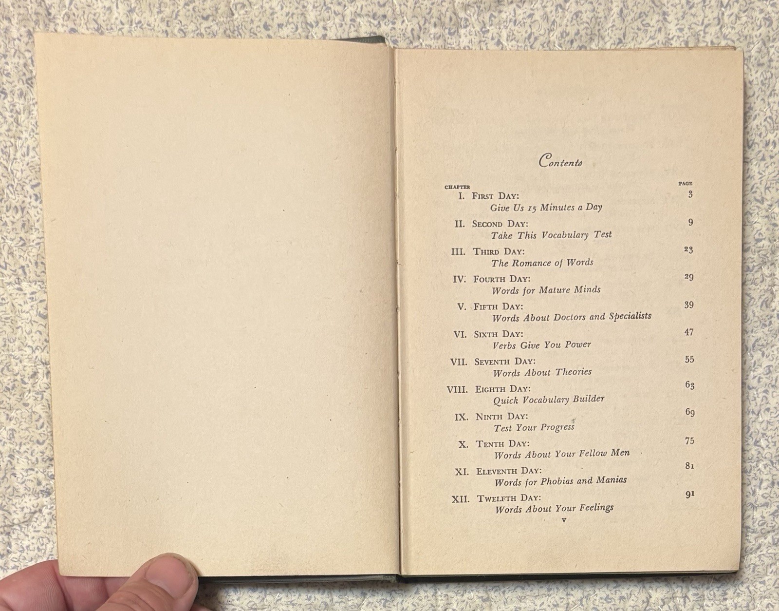 1952- “30 Days To A More Powerful Vocabulary” By: Wilfred Funk
