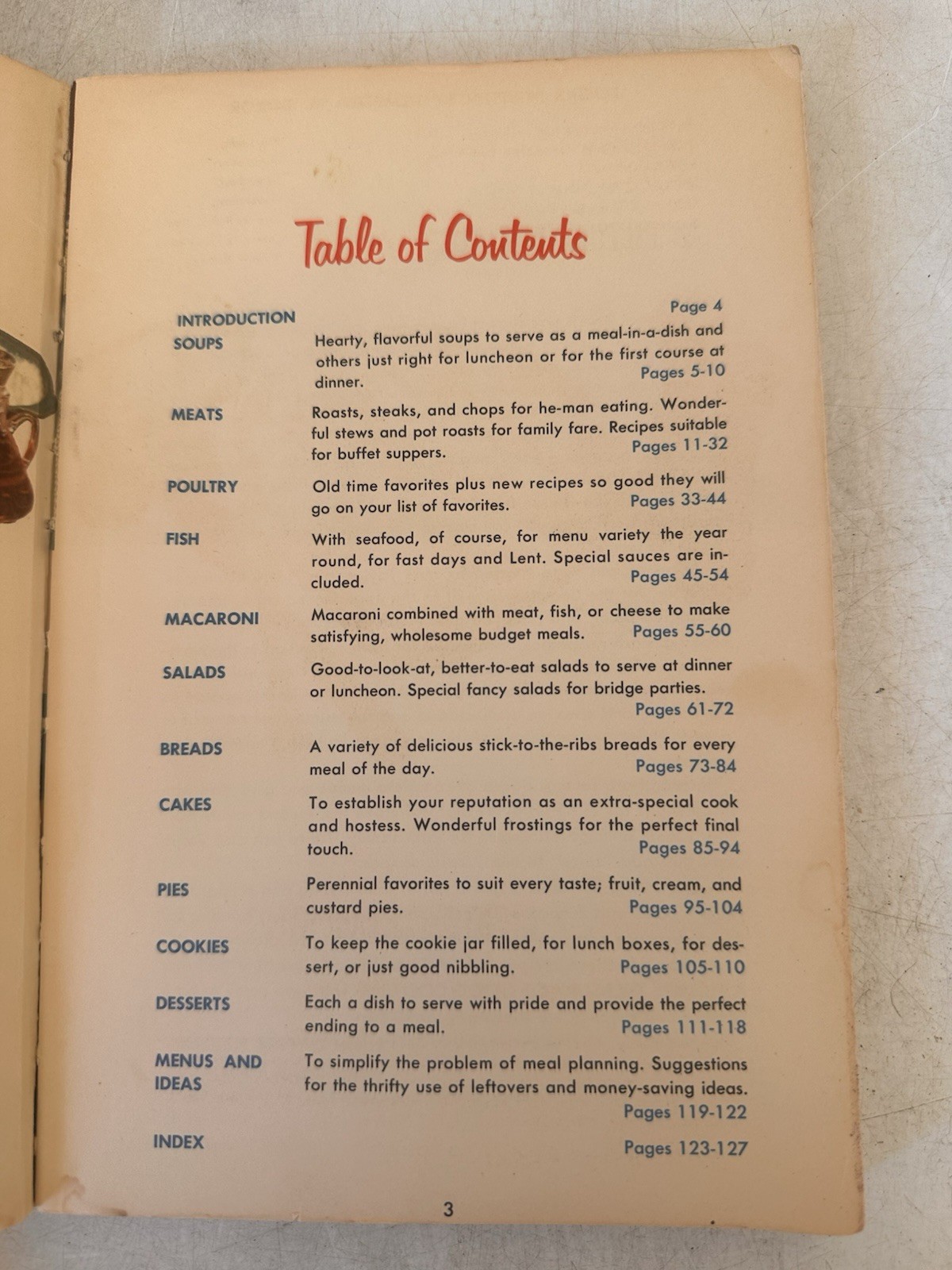 VTG 1950s A Picture Treasury Of Good Cooking Cookbook MCM Book