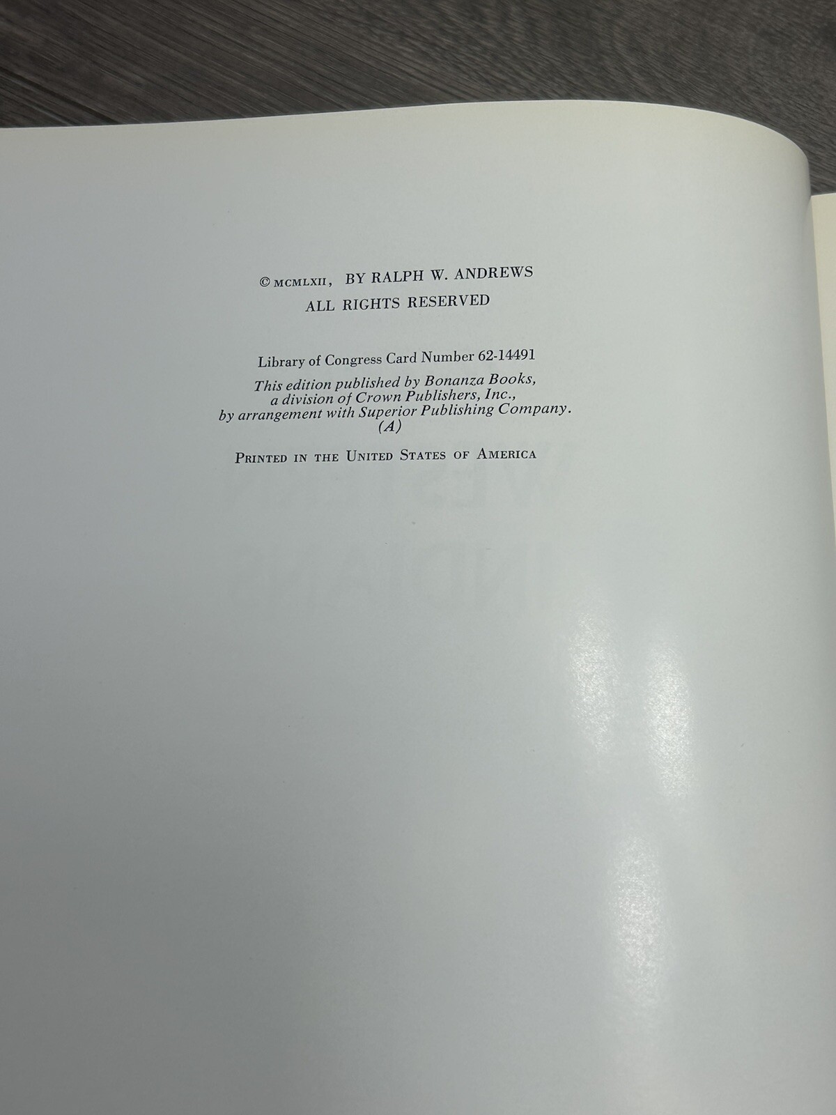 Curtis’ Western Indians Life And Works Of Edward S. Curtis By Ralph Andrews