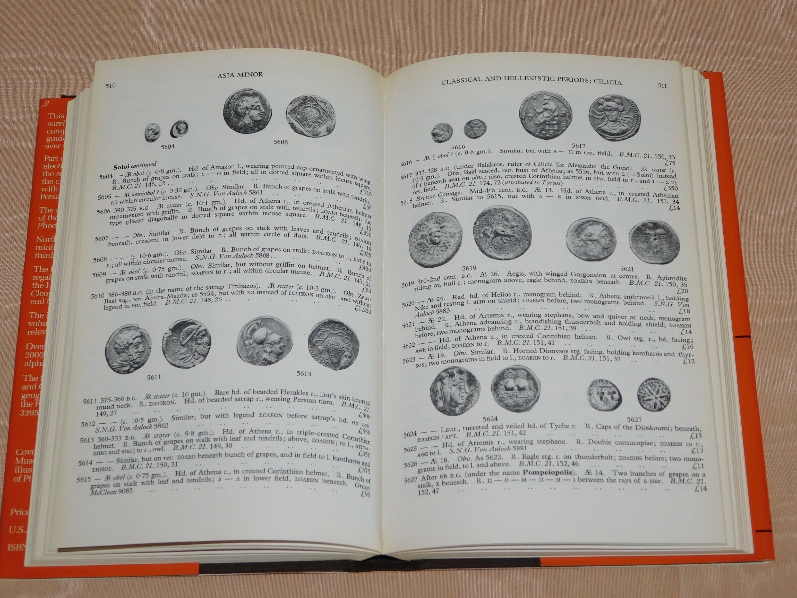 VINTAGE COIN BOOK 1979 GREEK COINS and THEIR VALUES by DAVID SEAR