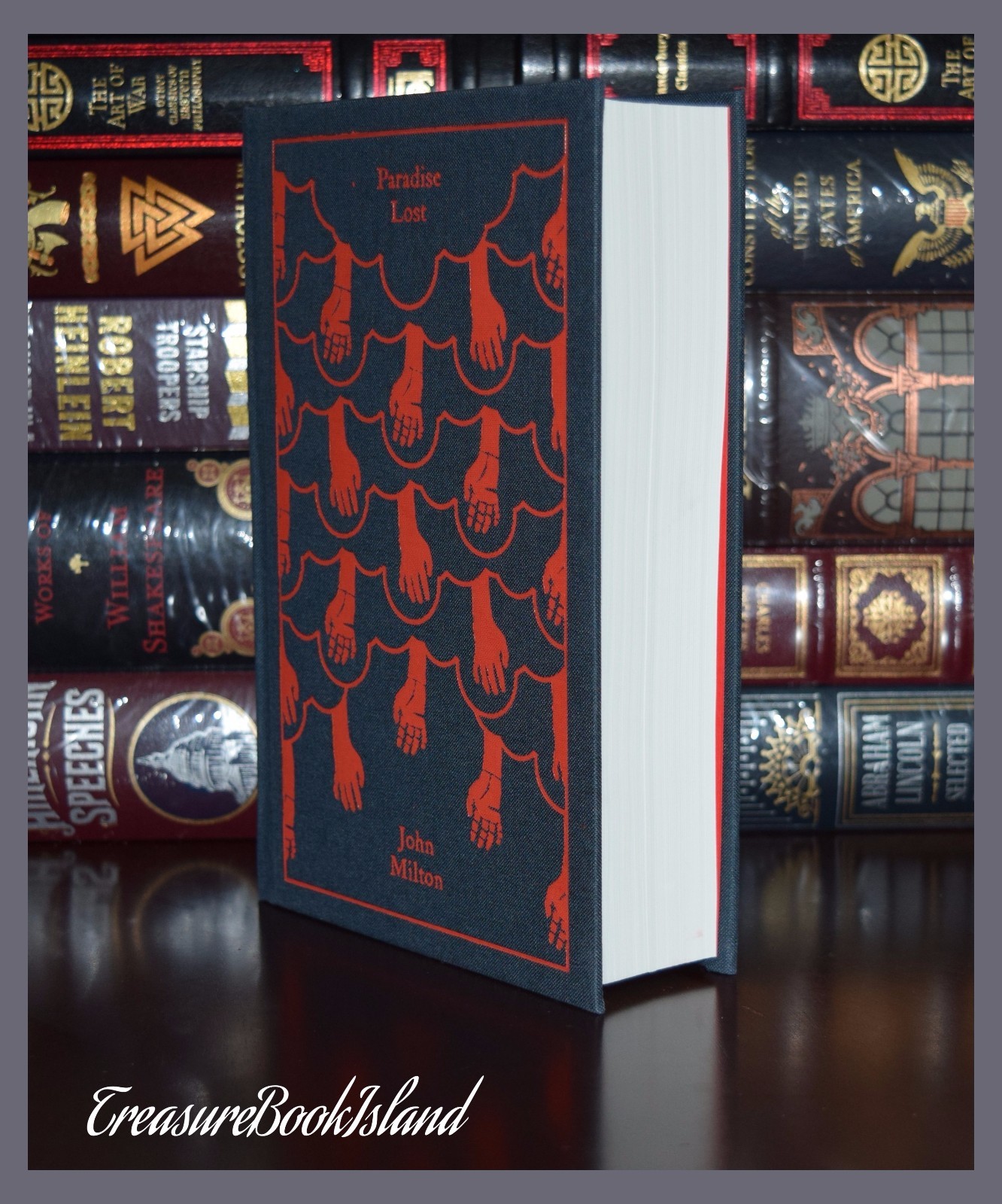 Paradise Lost by John Milton New Collectible Ribbon Cloth Bound Hardcover Gift