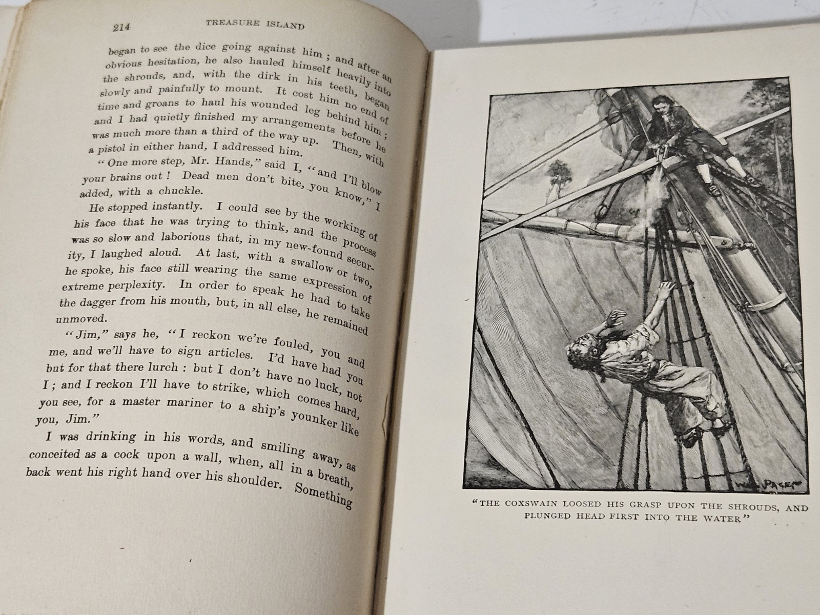 STEVENSON, Robert Louis “Treasure Island” [Charles Scribner’s Sons, 1905] VTG