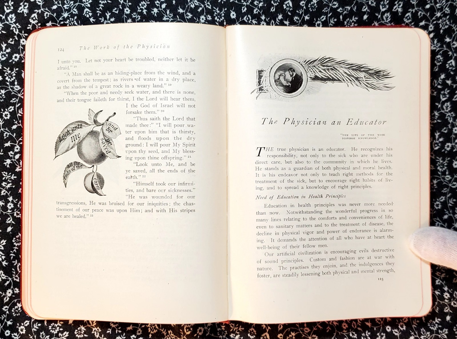 The Ministry of Healing, Ellen G. White, 1909, Faux Leather