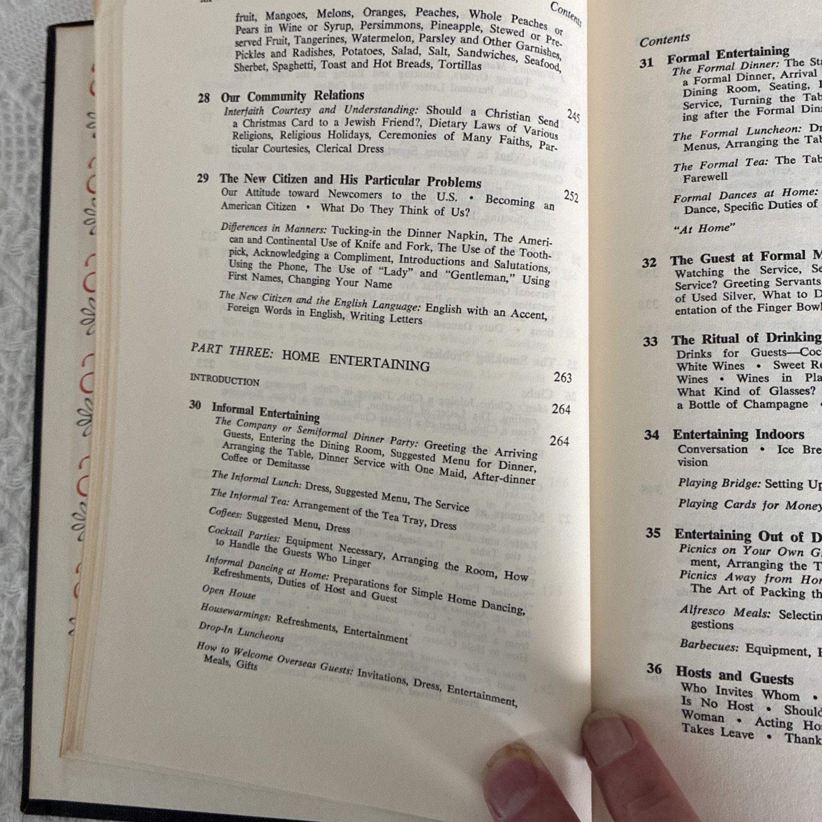 Amy Vanderbilt’s New Complete Book of Etiquette, Copyright 1967 Doubleday HC