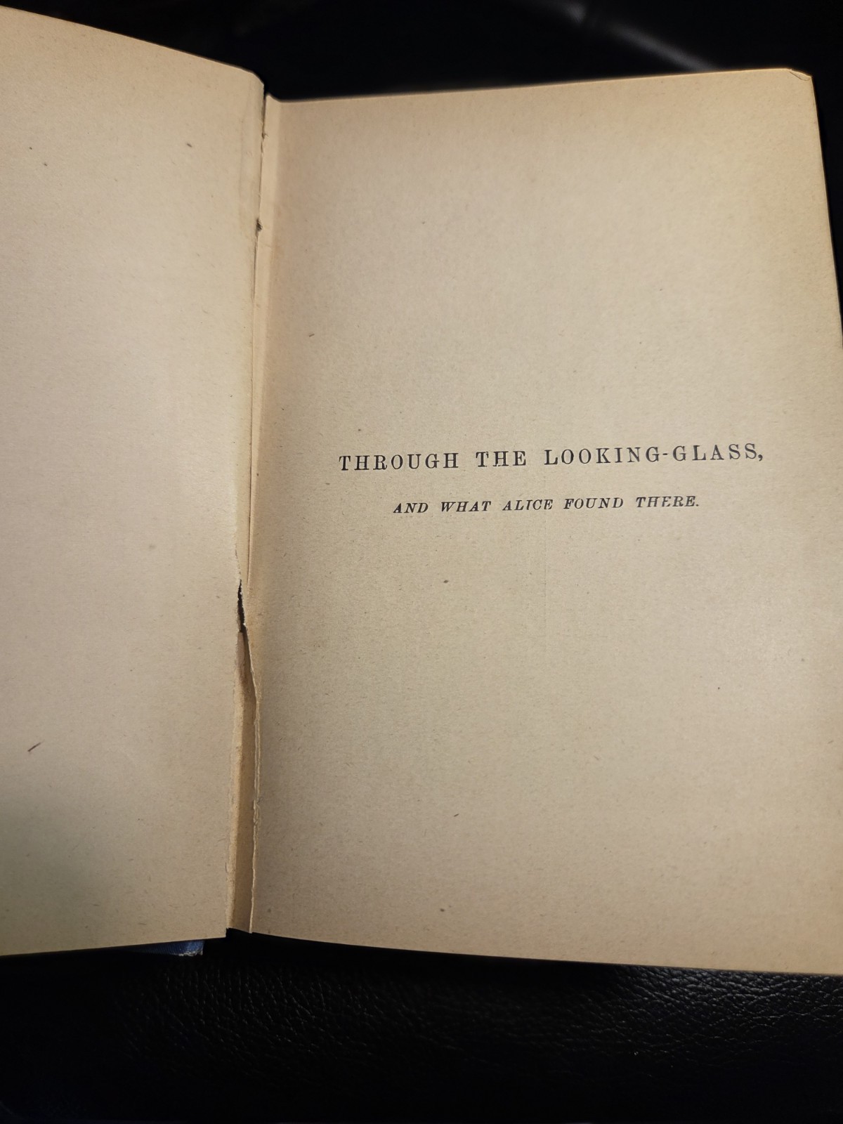 Through The Looking Glass Lewis Carroll, 1881, Illust. John Tenniel
